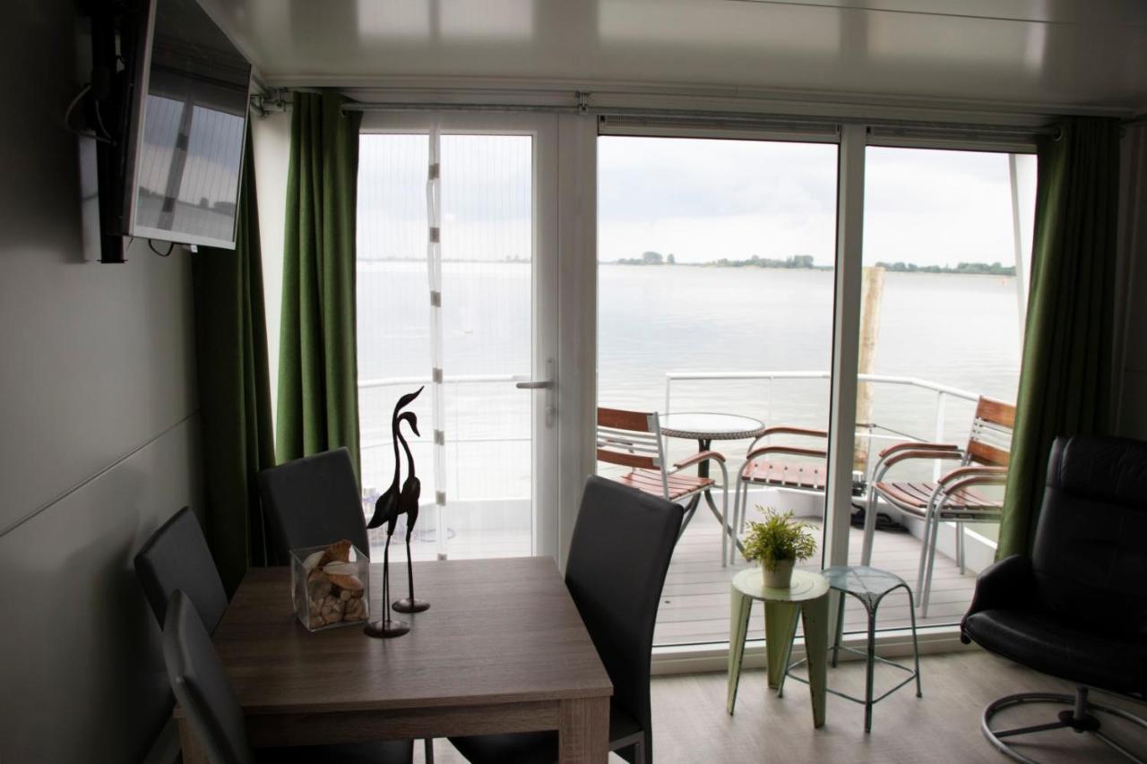 בידינגהאוזן Houseboat Uitzicht Over Veluwemeer, Natuurlokatie, Prachtige Vergezichten מראה חיצוני תמונה