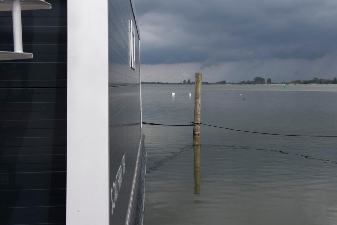 בידינגהאוזן Houseboat Uitzicht Over Veluwemeer, Natuurlokatie, Prachtige Vergezichten מראה חיצוני תמונה