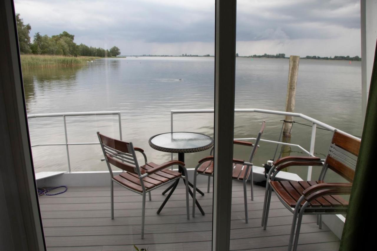 בידינגהאוזן Houseboat Uitzicht Over Veluwemeer, Natuurlokatie, Prachtige Vergezichten מראה חיצוני תמונה