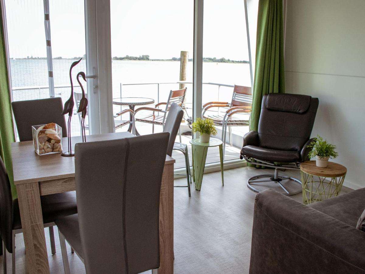 בידינגהאוזן Houseboat Uitzicht Over Veluwemeer, Natuurlokatie, Prachtige Vergezichten מראה חיצוני תמונה