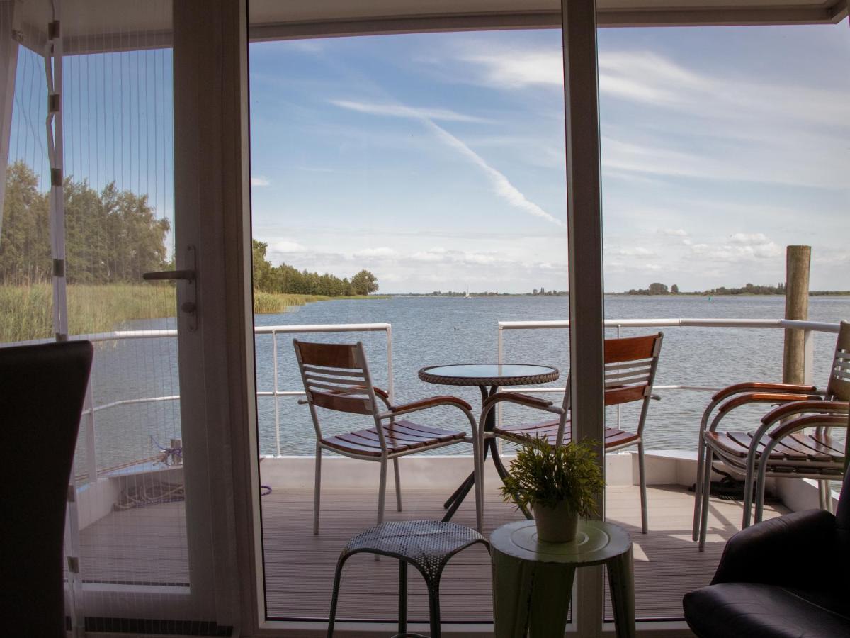 בידינגהאוזן Houseboat Uitzicht Over Veluwemeer, Natuurlokatie, Prachtige Vergezichten מראה חיצוני תמונה