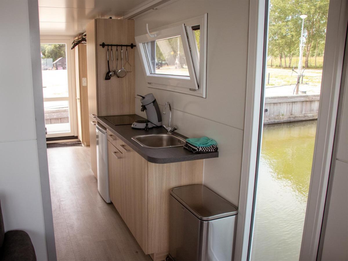 בידינגהאוזן Houseboat Uitzicht Over Veluwemeer, Natuurlokatie, Prachtige Vergezichten מראה חיצוני תמונה